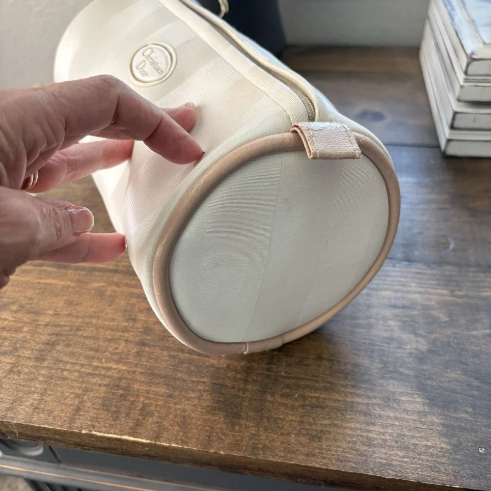 Vintage Christian Dior Satan Makep Bag